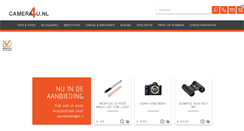 Desktop Screenshot of camera4u.nl