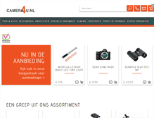 Tablet Screenshot of camera4u.nl